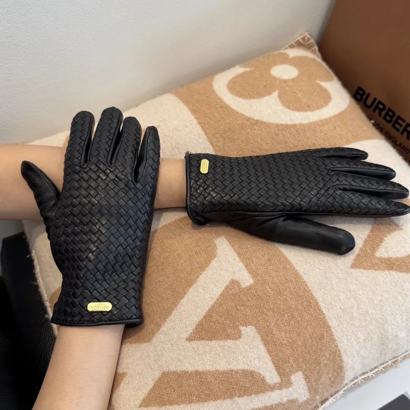 Bottega Veneta Lambskin Cashmere Gloves Ver.B