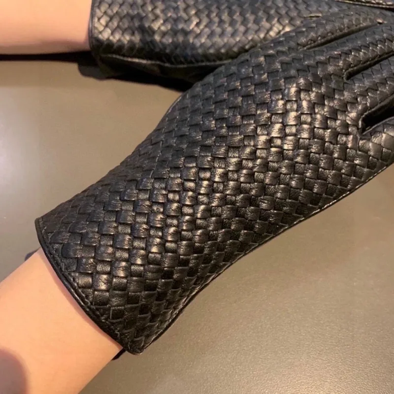 Bottega Veneta Lambskin Cashmere Gloves Ver.E