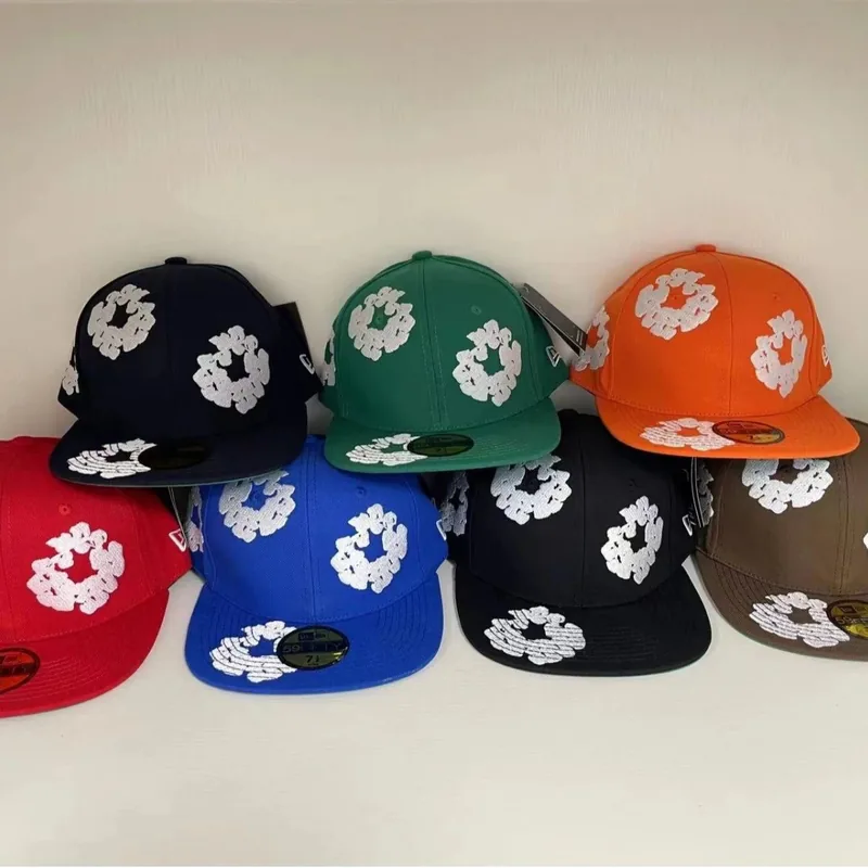 New Era Floral Embroidered Baseball Cap