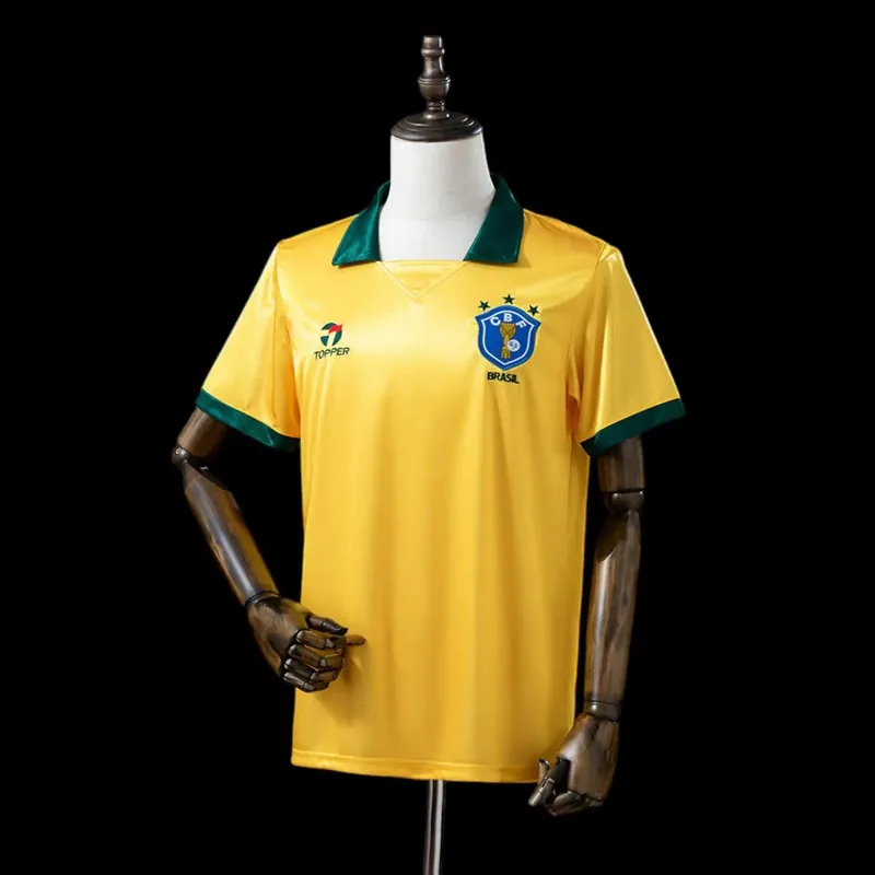 Brazil 1988 Retro Jersey