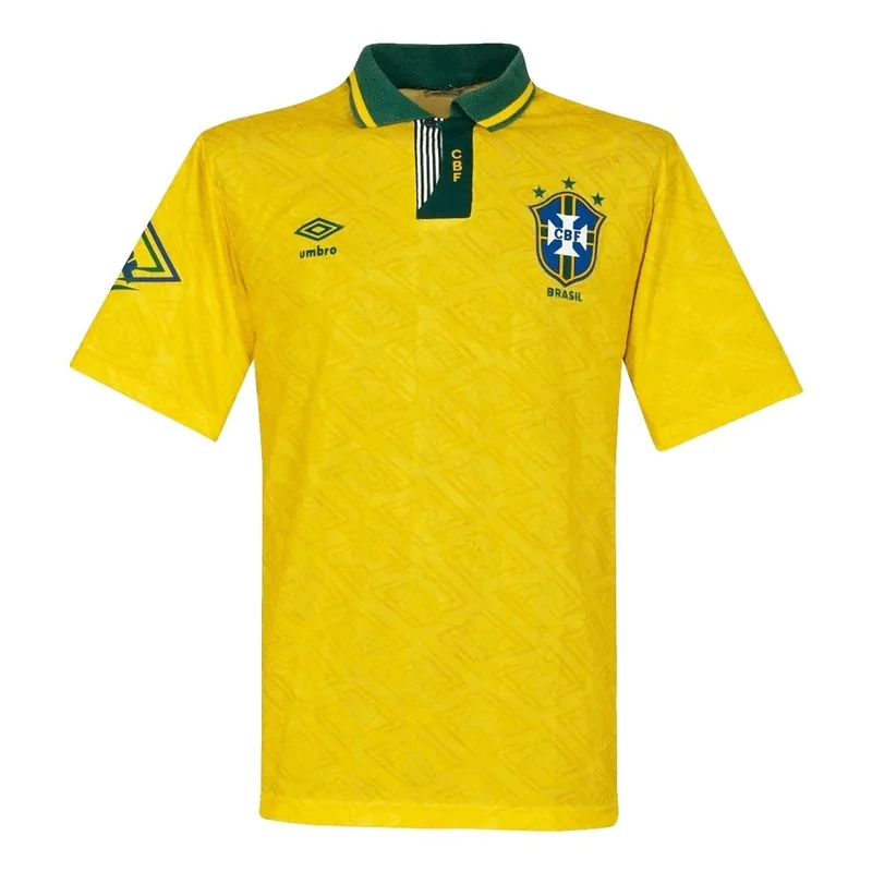 Brazil 1991/93 Retro Home Jersey