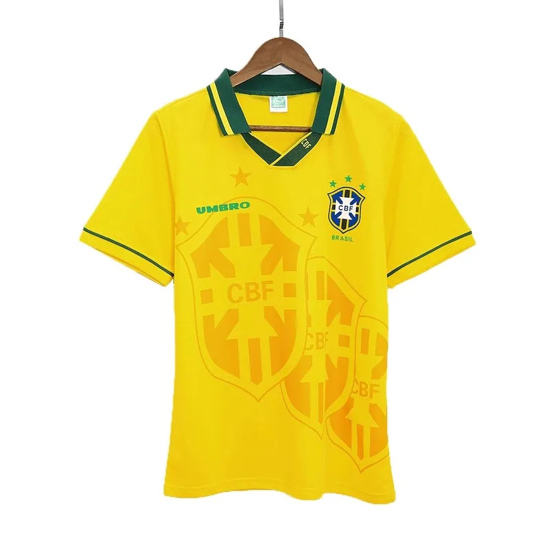 Brazil 1993/94 Retro Home Jersey