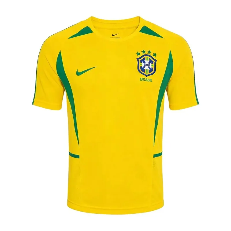 Brazil 2002/03 Retro Home Jersey