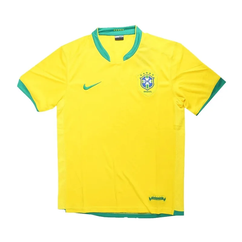Brazil 2006 Retro Home Jersey