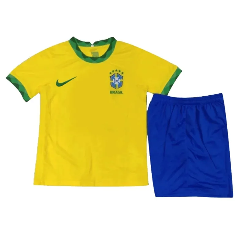 Brazil 2021 Home Jersey - Kids