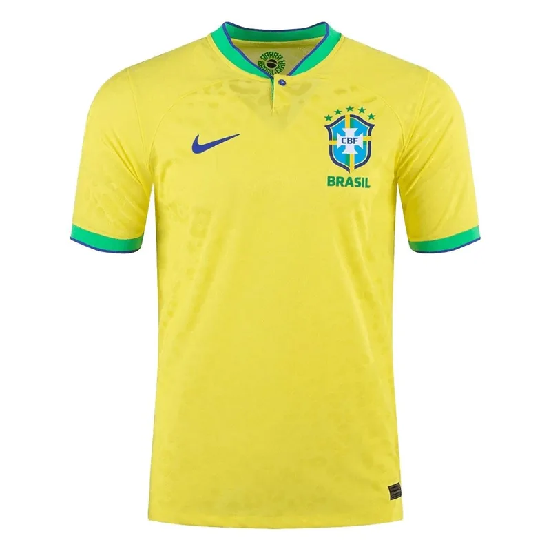 Brazil 2022 Home Jersey (Player Version)