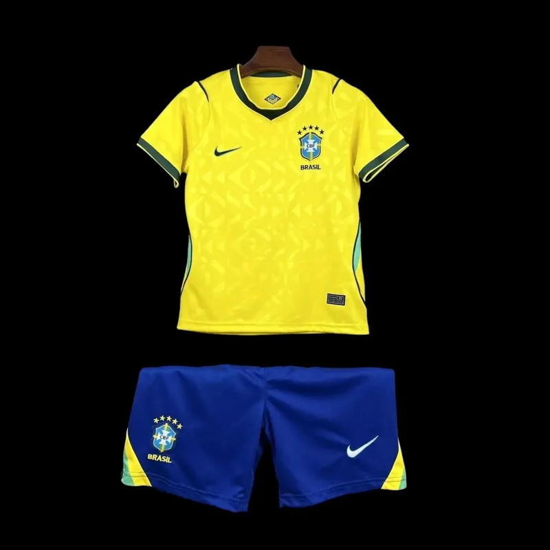 Brazil 2026 Home Jersey - Kids