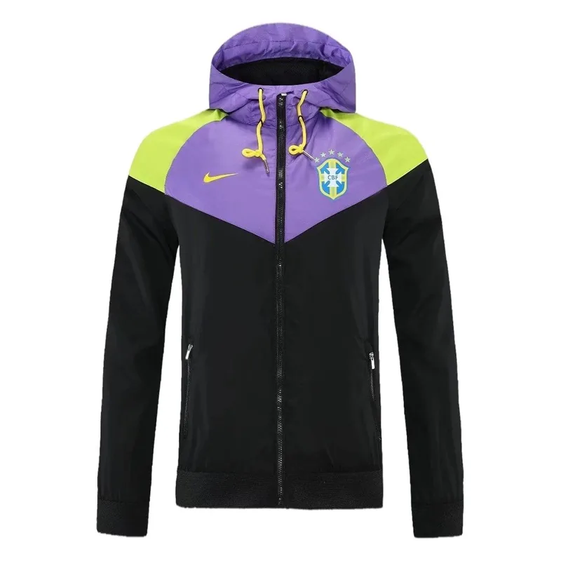 Brazil 2021 Hoodie Hoodie Jacket 22 Black