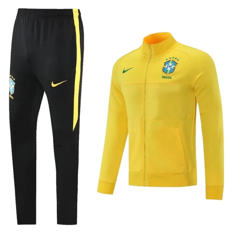 Brazil 2021 Jacket Tracksuit 22 Yellow
