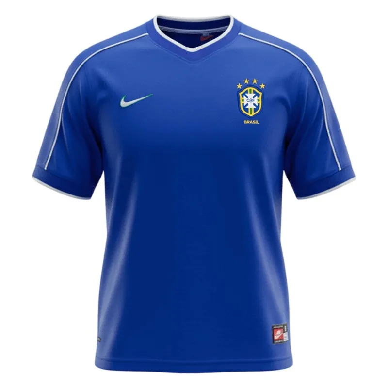 Brazil Retro Away Jersey