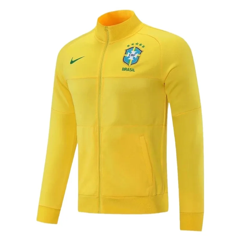 Brazil 2021 Track Jacket 22 Yellow