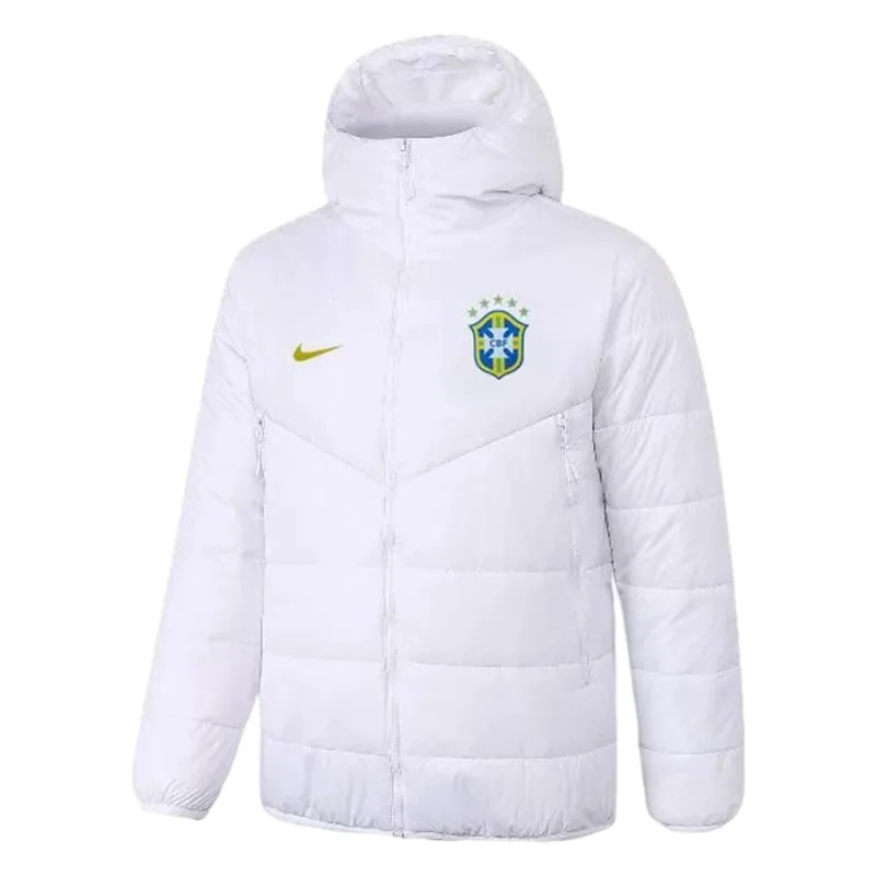 Brazil 2021 Winter Jacket 22 White