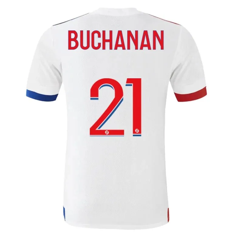 Lyon Buchanan 21 Olympique Lyonnais 20/21 Home Jersey