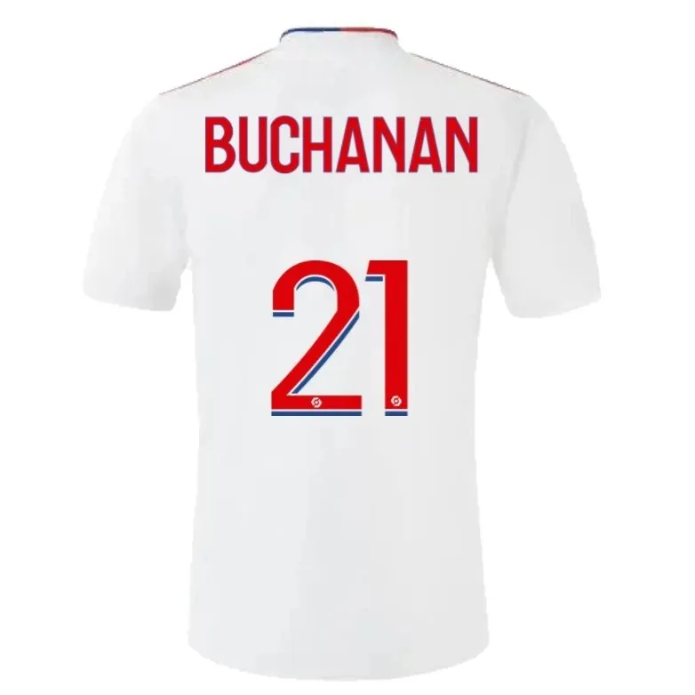Lyon Buchanan 21 Olympique Lyonnais 21/22 Home Jersey
