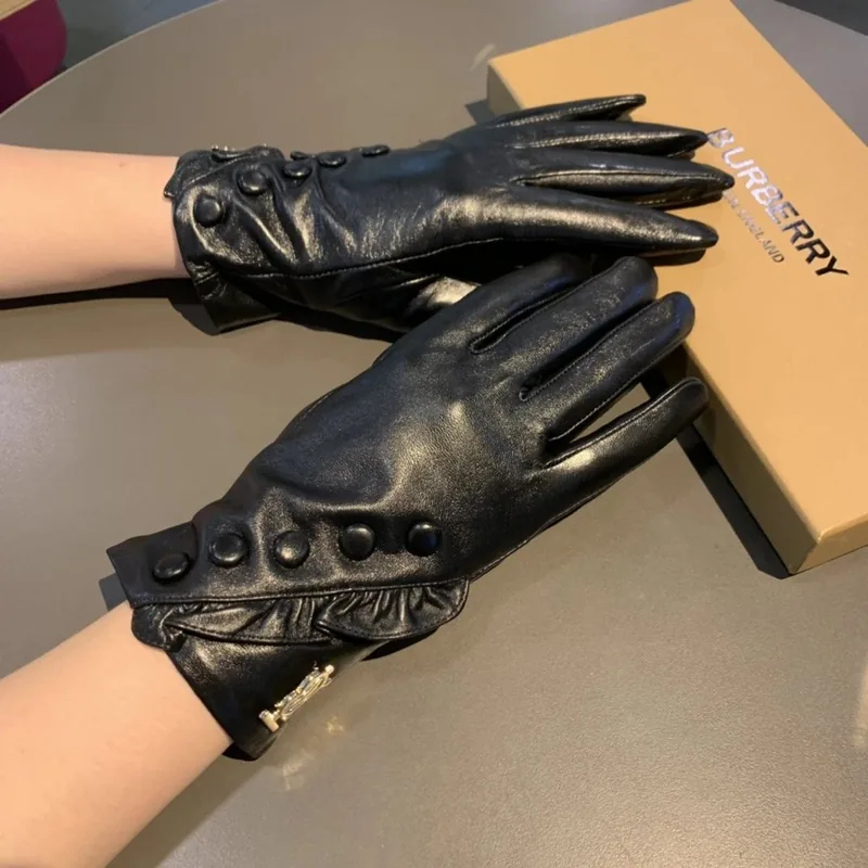 Burberry Lambskin Thermal Gloves Ver.D