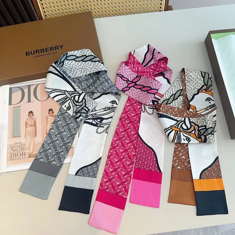 Burberry Silk Hair Ribbon