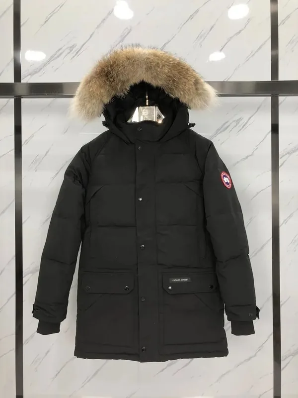 Canada Goose Black Down Jacket Ver.A