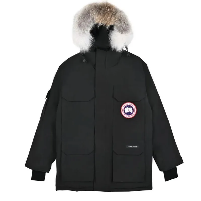 Canada Goose Black Down Jacket Ver.C