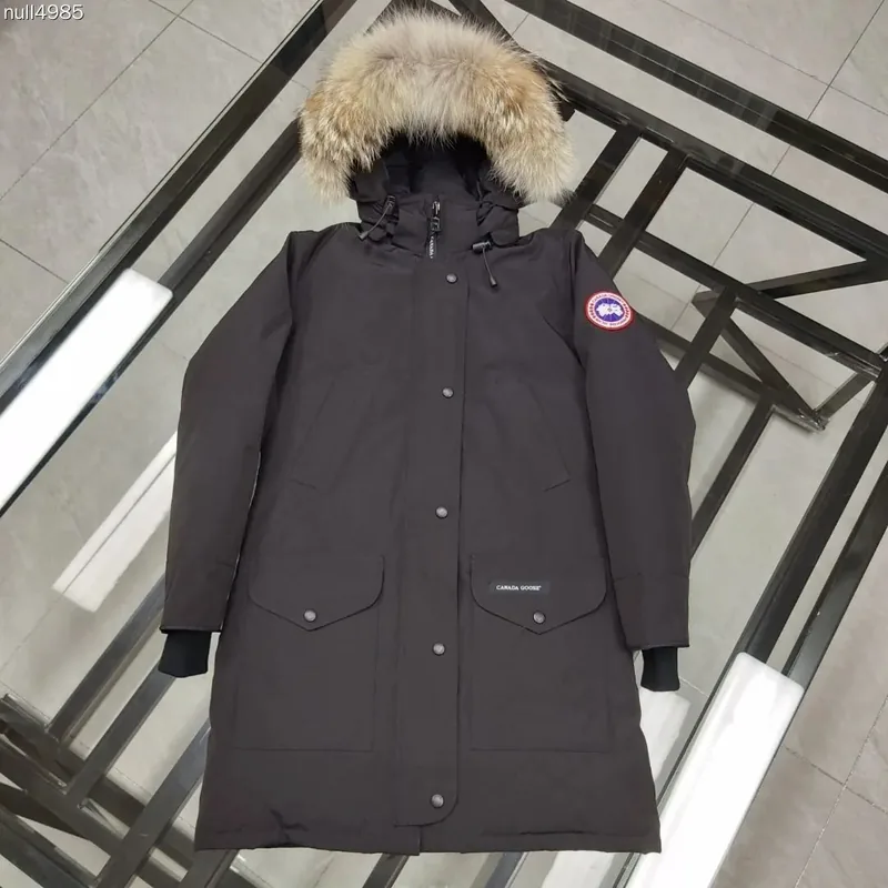 Canada Goose Black Down Jacket Women Ver.F