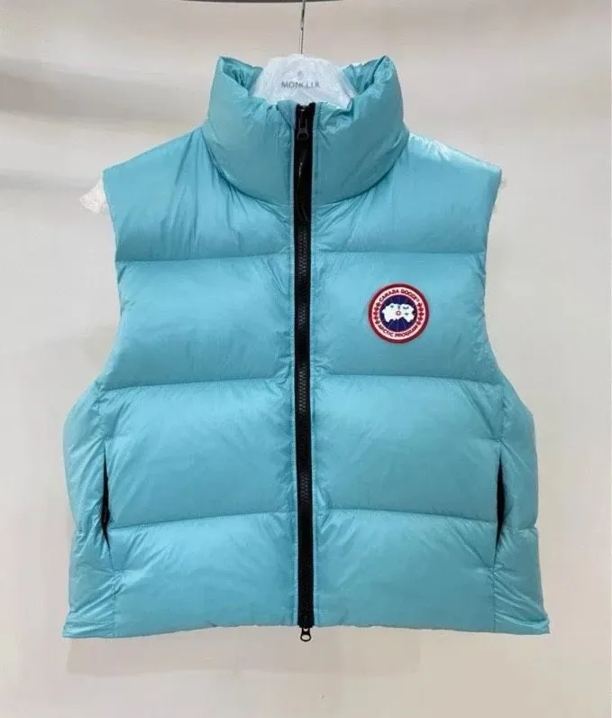 Canada Goose Blue Down Jacket Women Ver.B
