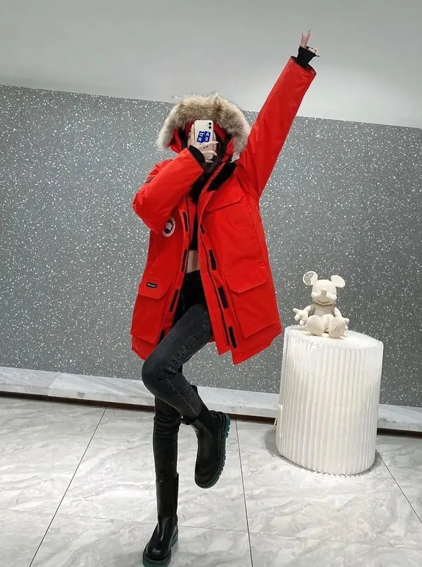 Canada Goose Multicolor Down Jacket Ver.D