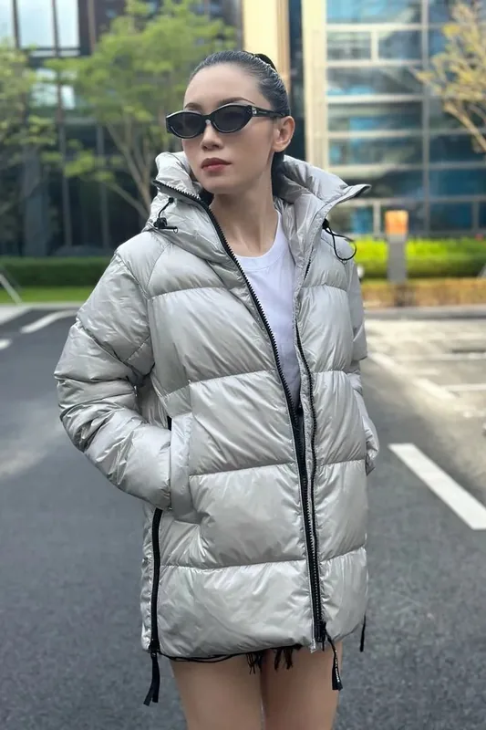 Canada Goose Red Down Jacket Women
