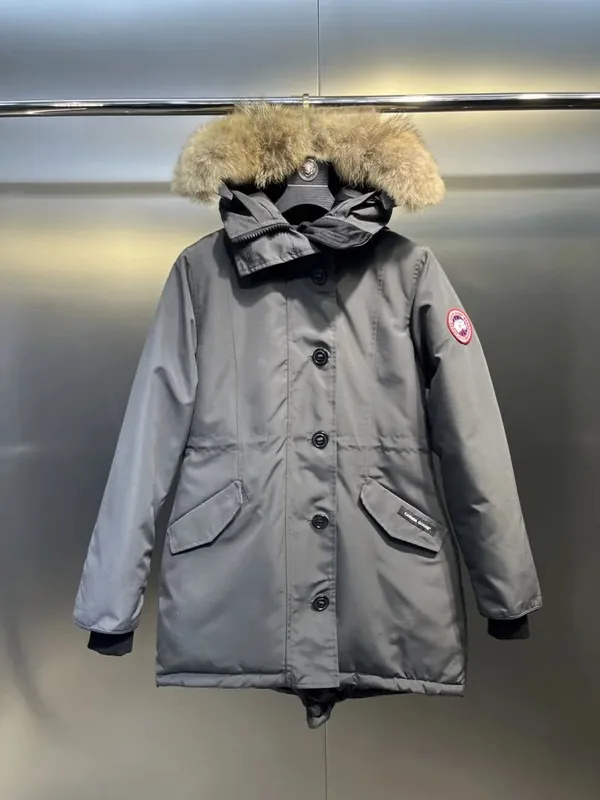 Canada Goose White Down Jacket Women