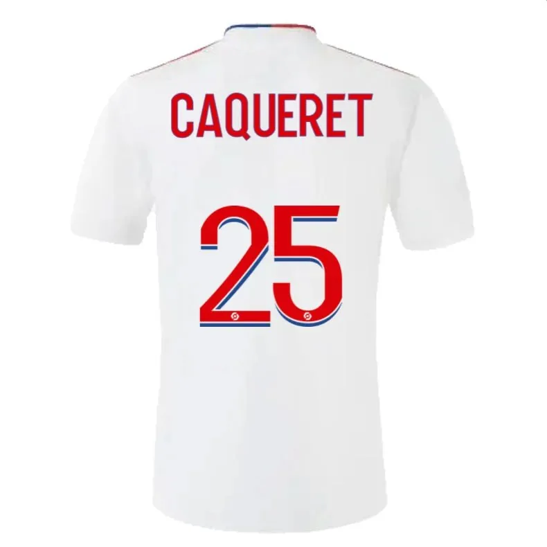 Lyon Caqueret 25 Olympique Lyonnais 21/22 Home Jersey
