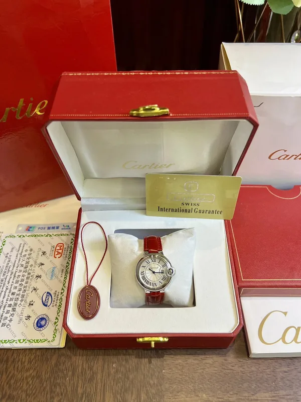 Cartier Ballon Bleu Automatic Ladies Watch 32mm