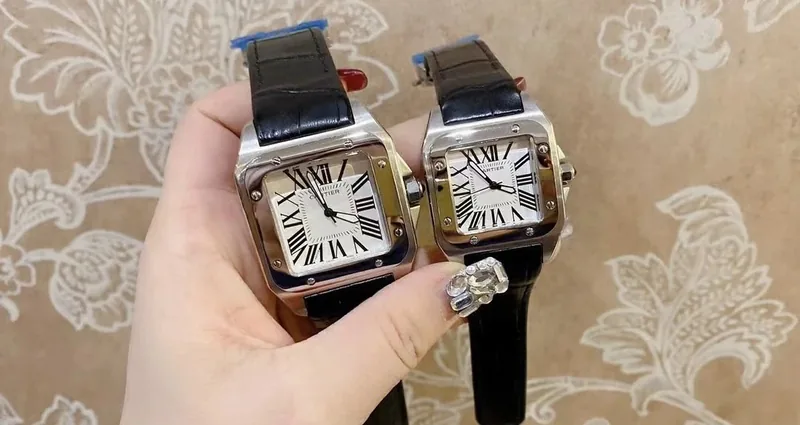Cartier Santos Automatic Ladies Watch Ver.A