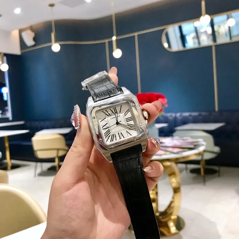 Cartier Santos Quartz Couple Watch 39mm Ver.E