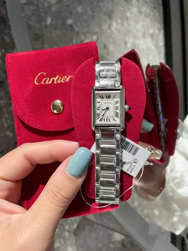 Cartier Tank Automatic Ladies Watch 25.5mm