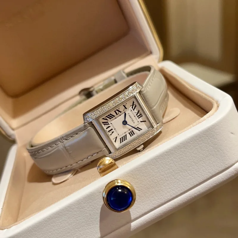 Cartier Tank Quartz Ladies Watch 21.2mm