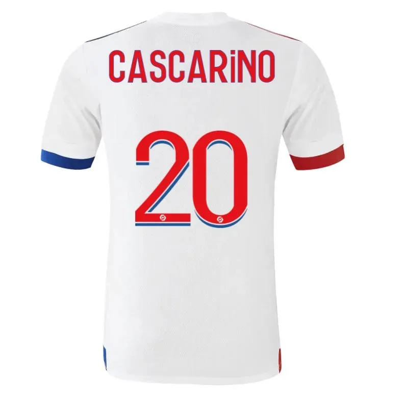 Lyon Cascarino 20 Olympique Lyonnais 20/21 Home Jersey
