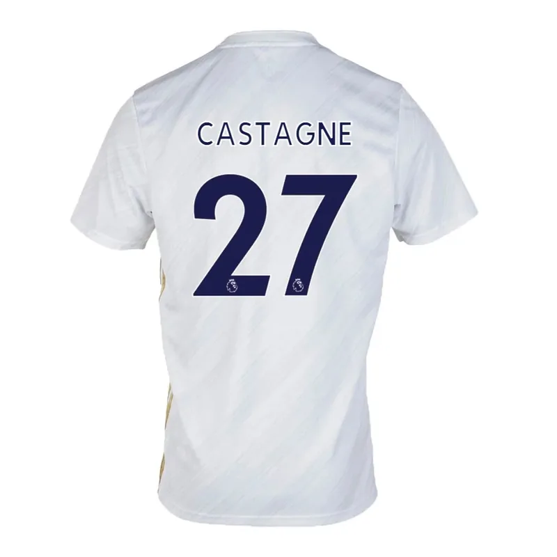 Leicester Castagne 27 City 20/21 Away Jersey