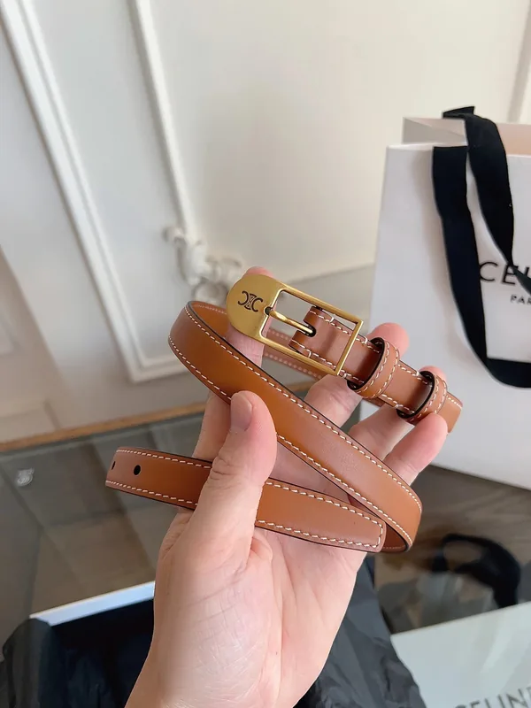 Celine Leather Belt Ver.D