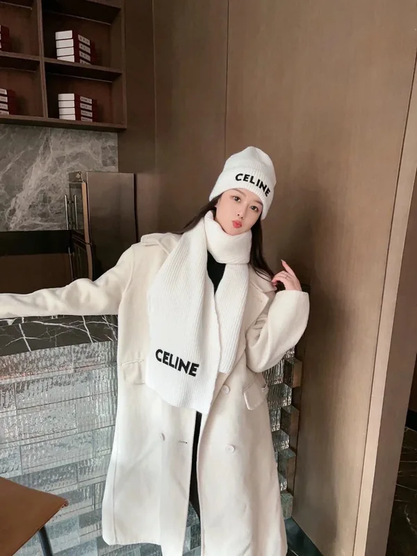 Celine Scarf & Hat Set Ver.H