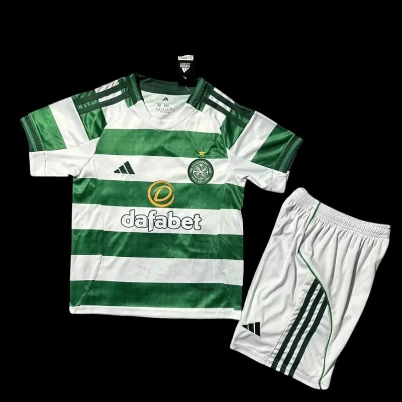 Celtic 25/26 Home Jersey - Kids