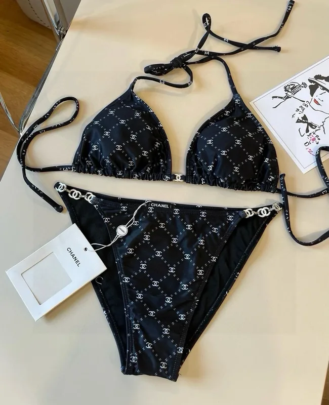 Chanel Bikini One-Piece Swimwear Ver.B