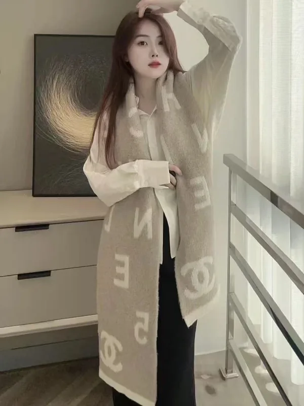 Chanel Cashmere Scarf Ver.B