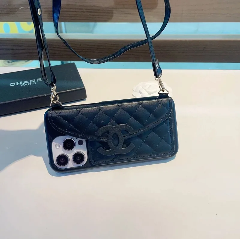 Chanel Crossbody Strap Phone Case Ver.B