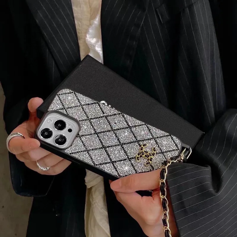 Chanel Crossbody Strap Phone Case Ver.C