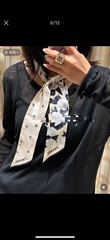 Chanel Hair Ribbon Ver.A