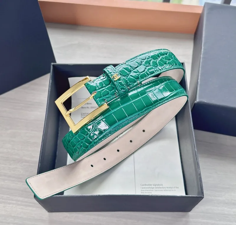 Chanel Leather Reversible Belt Ver.C