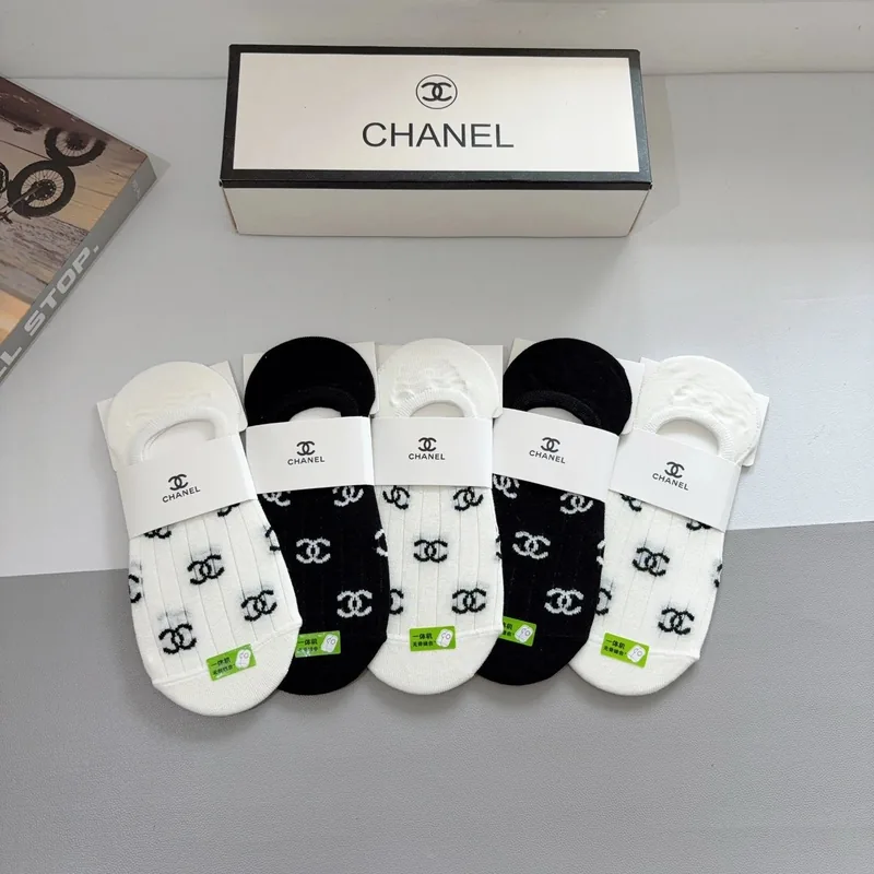 Chanel No-Show Socks Ver.B