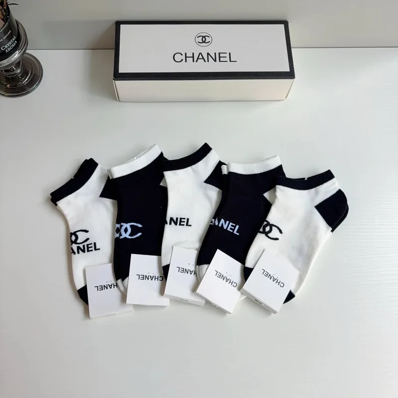 Chanel No-Show Socks Ver.D