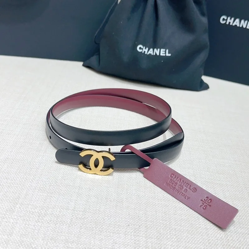 Chanel Reversible Belt