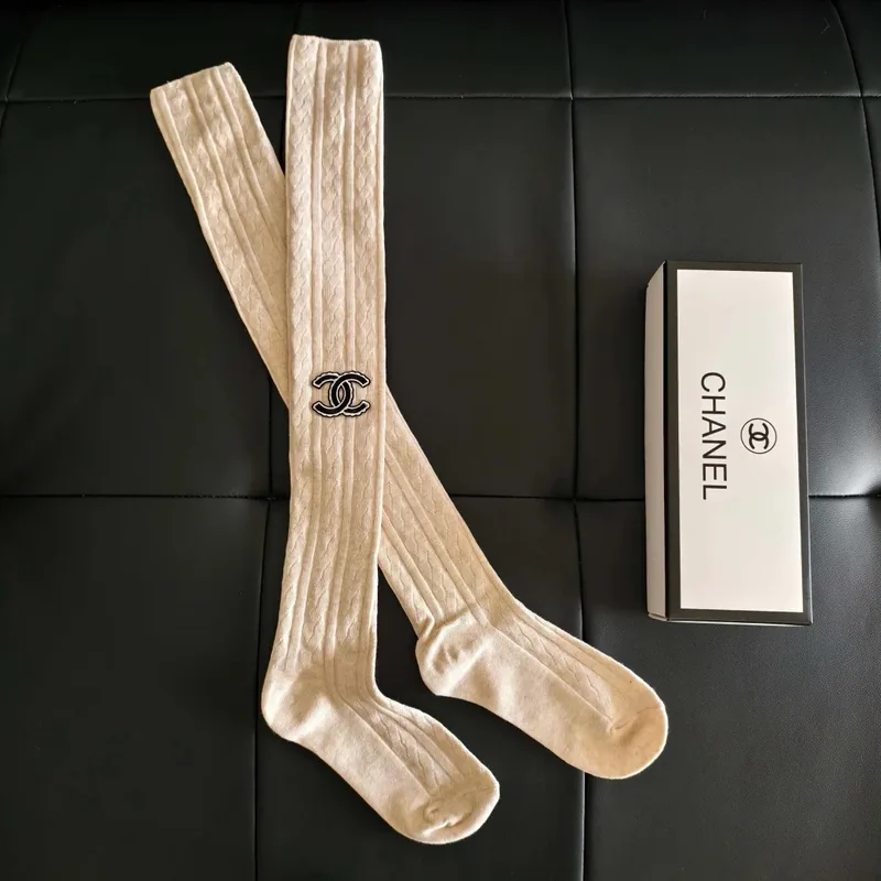 Chanel Socks 5-Pair Box