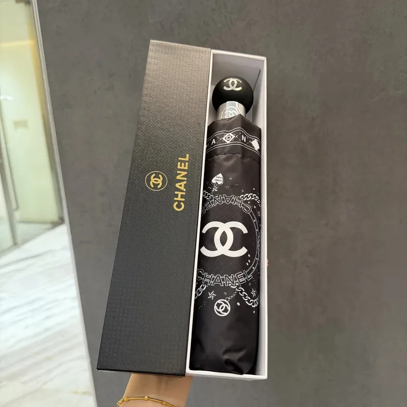 Chanel UV Protection Folding Umbrella Ver.A