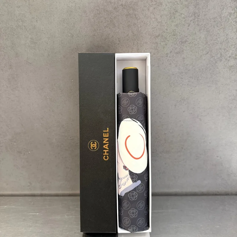 Chanel UV Protection Folding Umbrella Ver.K